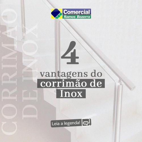 Vantagens Corrimão de Inox
