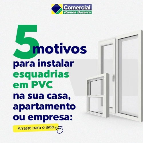 Esquadria em PVC